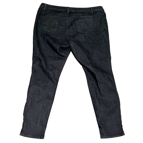 Bongo Plus Black Denim Jeans Straight Leg Women’s (Sz 22w) - Picture 2 of 9